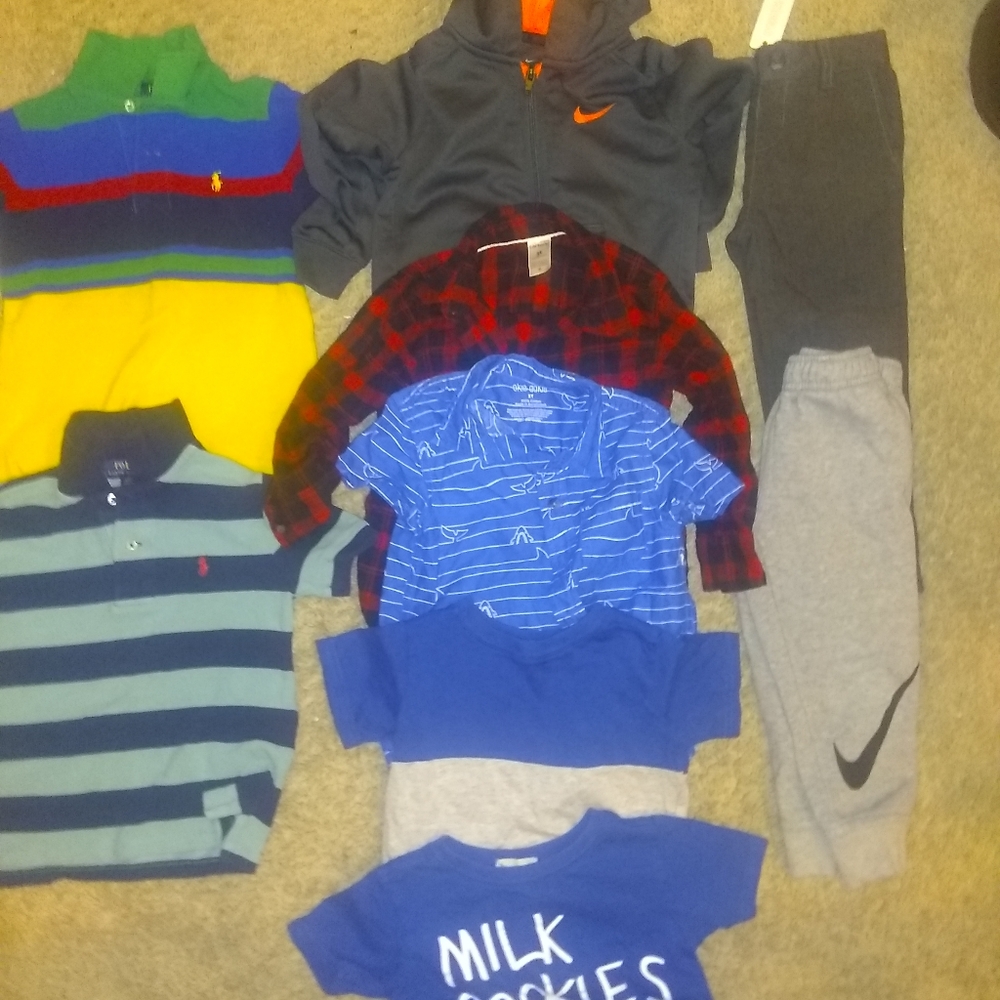 9pcs Boys 3T Clothing Plus more.
